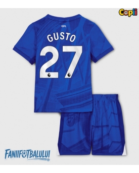 Chelsea Malo Gusto #27 Echipament de Fotbal Replică 2025-26 Copii Acasa (+ Șorturi)